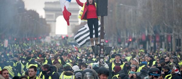 Paris protestoları - Sputnik Türkiye