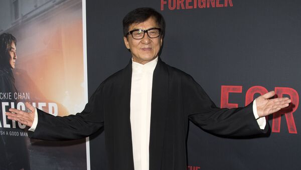 Jackie Chan'in kızı Kanadalı kız arkadaşıyla evlendi - Jackie Chan - Sputnik Türkiye