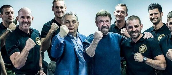 Orban ile Norris'ten Macar terörle mücadele timine ziyaret - Sputnik Türkiye