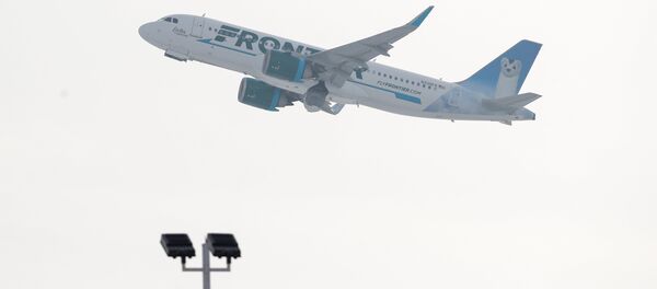 Frontier Havayolları'na ait uçak - Sputnik Türkiye
