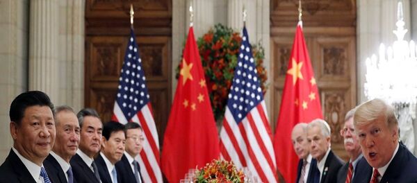 Donald Trump ve Şi Cinping - Sputnik Türkiye