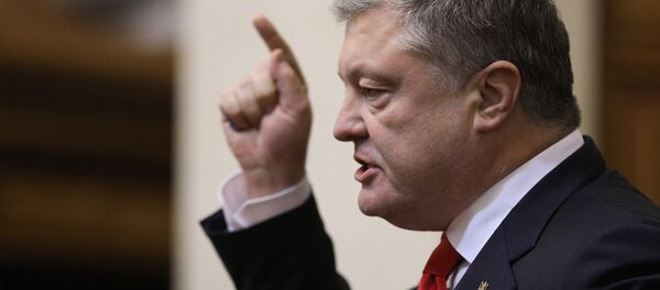 Ukrayna Devlet Başkanı Pyotr Poroşenko Ukrayna Devlet Başkanı Pyotr Poroşenko - Sputnik Türkiye