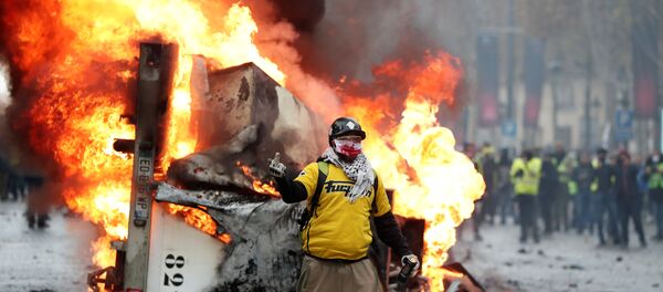 Fransa'da Sarı Yelekler protestosu - Sputnik Türkiye