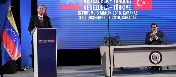 Cumhurbaşkanı Recep Tayyip Erdoğan-Venezüella Devlet Başkanı Nicolas Maduro - Sputnik Türkiye