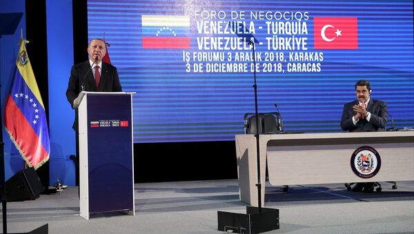 Cumhurbaşkanı Recep Tayyip Erdoğan-Venezüella Devlet Başkanı Nicolas Maduro - Sputnik Türkiye