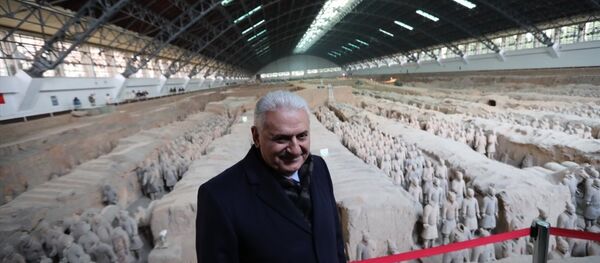 TBMM Başkanı Binali Yıldırım Çin'de - Sputnik Türkiye