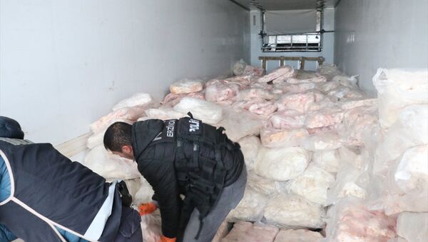 Erzincan'da 1 ton 271 kilogram eroin ele geçirildi - Sputnik Türkiye