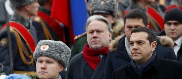 Yunanistan Başbakanı Aleksis Çipras- Moskova - Sputnik Türkiye