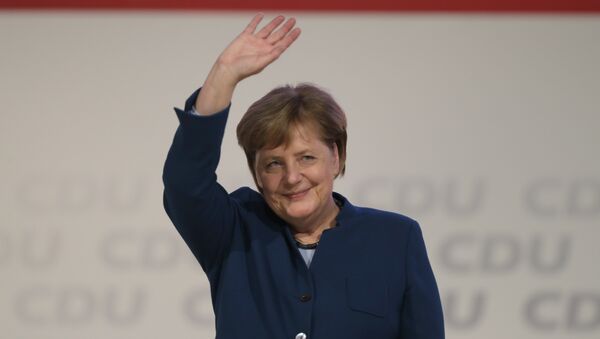 Merkel CDU lideri olarak son konuşmasını yaptı - Sputnik Türkiye