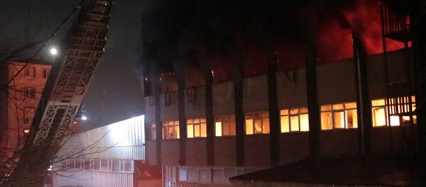 Maltepe - fabrika yangını - Sputnik Türkiye