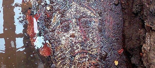 Bursa!da bulunan Roma dönemine ait mozaik - Sputnik Türkiye