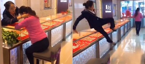 'Mücevher takıp kaçma' şakası viral oldu - Sputnik Türkiye