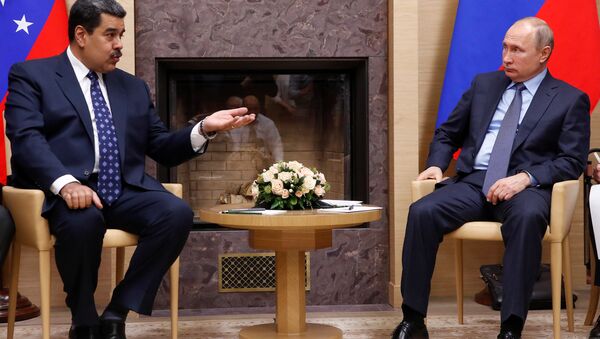 Maduro: Putin'le yaptığım görüşme kariyerimin en faydalı görüşmesiydi - Putin Maduro - Sputnik Türkiye