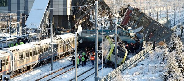 Ankara tren kazası Ankara tren kazası - Sputnik Türkiye