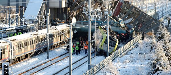 Ankara'da tren kazası - Sputnik Türkiye