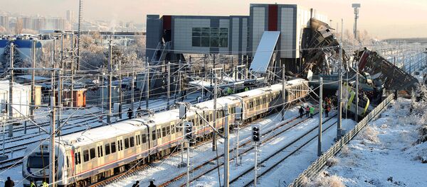 Ankara'da tren kazası - Sputnik Türkiye