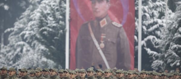 Bedelli askerlerin yemin töreni - Sputnik Türkiye