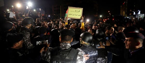 Ürdün'de vergi protestoları - Sputnik Türkiye