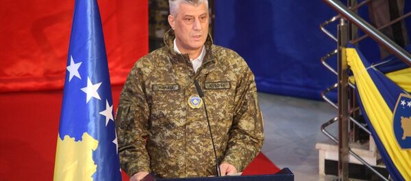 Kosova Cumhurbaşkanı Haşim Thaçi - Sputnik Türkiye