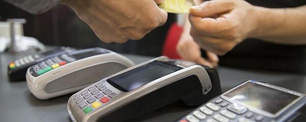 Kredi kartı- POS cihazı - Sputnik Türkiye