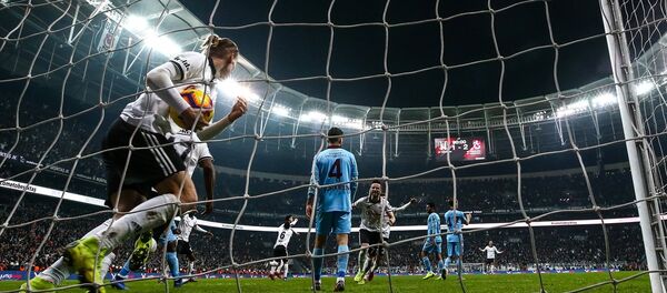 Spor Toto Süper Lig'in 16. haftasında Beşiktaş ile Trabzonspor, Vodafone Park'ta karşı karşıya geldi. - Sputnik Türkiye