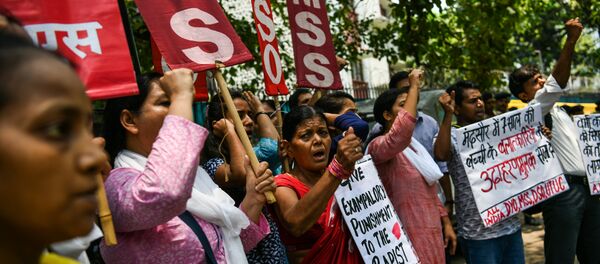 Hindistan - eylemler - Sputnik Türkiye