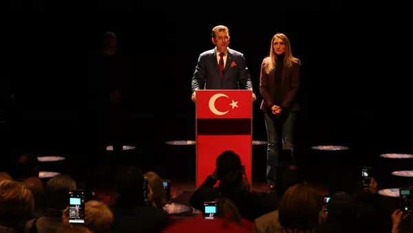 Cumhuriyet Halk Partisi'nin (CHP) İstanbul Büyükşehir Belediye Başkan Adayı Ekrem İmamoğlu