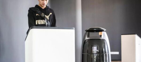 Çin’de yapay zeka ile donatılmış otel açıldı - Sputnik Türkiye