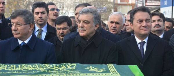 Ahmet Davutoğlu - Ali Babacan - Abdullah Gül - Sputnik Türkiye