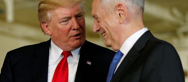 Donald Trump- James Mattis - Sputnik Türkiye