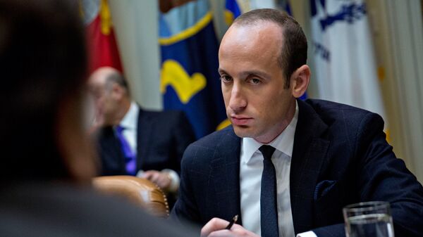 White House senior policy advisor Stephen Miller  - Sputnik Türkiye