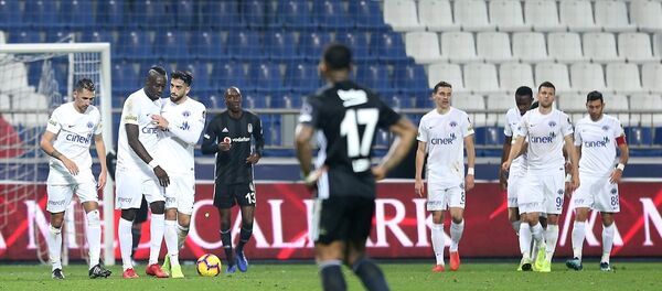 Spor Toto Süper Lig’in 17. haftasında Kasımpaşa ile Beşiktaş, Kasımpaşa Recep Tayyip Erdoğan Stadı'nda karşılaştı - Sputnik Türkiye