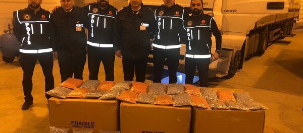 Narkotik Sırbistan-Bulgaristan sınırı operasyon - Sputnik Türkiye