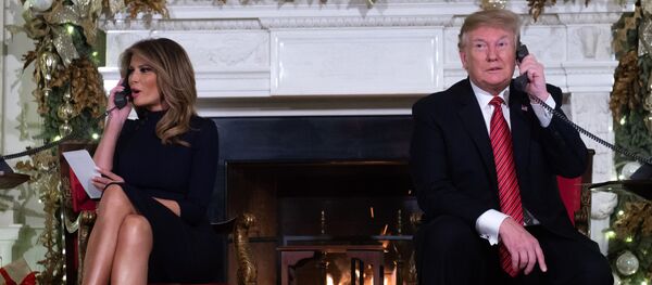 Donald Trump- Melania Trump - Sputnik Türkiye