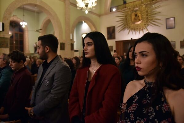 Mersin'de Noel ayini - Sputnik Türkiye