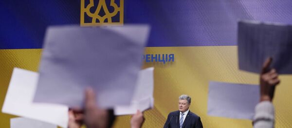 Ukrayna lideri Pyotr Poroşenko - Sputnik Türkiye
