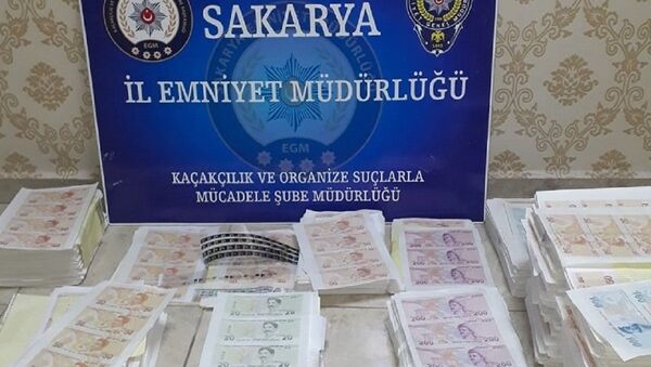 Sakarya'da yaklaşık 2 milyon lira değerinde sahte banknot ele geçirildi - Sputnik Türkiye