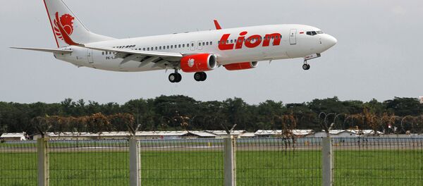 Lion Air havayollarına bağlı Boeing 737 tipi yolcu uçağı - Sputnik Türkiye