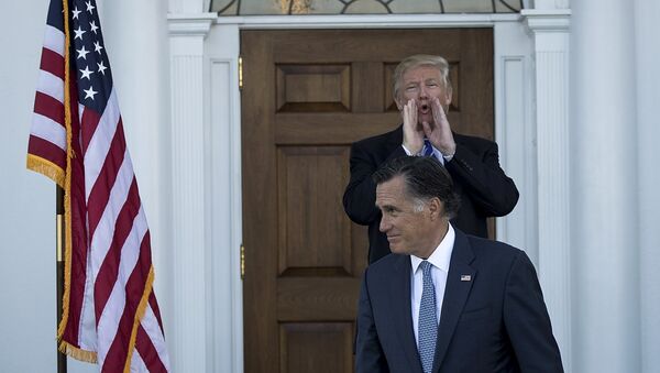 Beyaz Saray'da Trump-Romney görüşmesi - Sputnik Türkiye