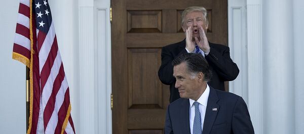 Beyaz Saray'da Trump-Romney görüşmesi - Sputnik Türkiye