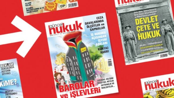 15 yıllık Güncel Hukuk Dergisi, yayın hayatına veda ediyor - Sputnik Türkiye