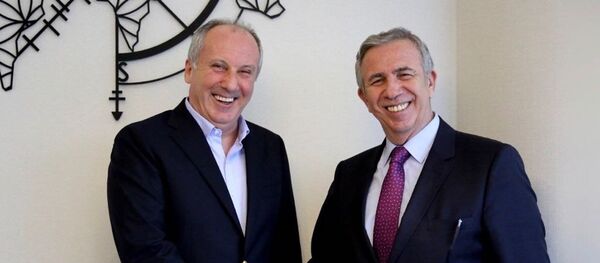 Muharrem İnce-Mansur Yavaş - Sputnik Türkiye