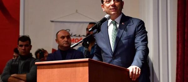 Cumhuriyet Halk Partisi (CHP) İstanbul Büyükşehir Belediye Başkan Adayı Ekrem İmamoğlu - Sputnik Türkiye