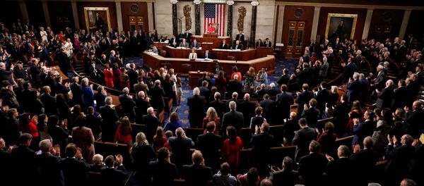 ABD Temsilciler Meclisi sözcülüğüne seçilen Nancy Pelosi'nin ilk konuşması - Sputnik Türkiye