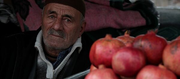 Eşiyle birlikte tezgah açan Mehmet Karaköse - Sputnik Türkiye