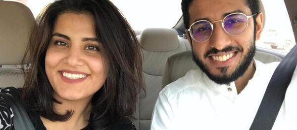 Fahad al-Butairi ve Loujain al-Hathloul Fahad al-Butairi ve Loujain al-Hathloul - Sputnik Türkiye