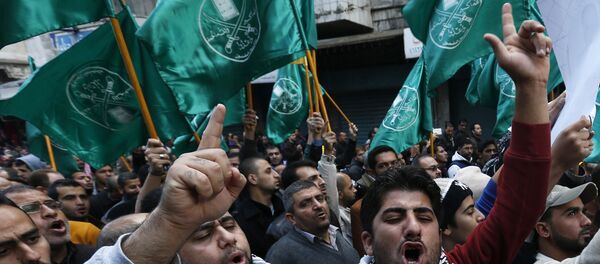 Mısır'da Müslüman Kardeşler taraftarları - Sputnik Türkiye