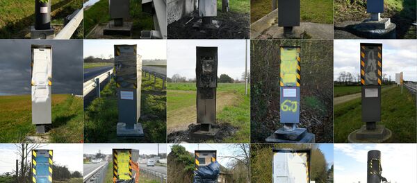 Fransa sabit yol radarları - Sputnik Türkiye