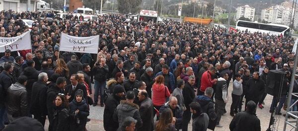 Emeklilikte yaşa takılanlar (EYT) etkinliği - Sputnik Türkiye