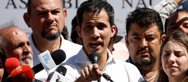 Venezüella Ulusal Meclis Başkanı Juan Guaido - Sputnik Türkiye